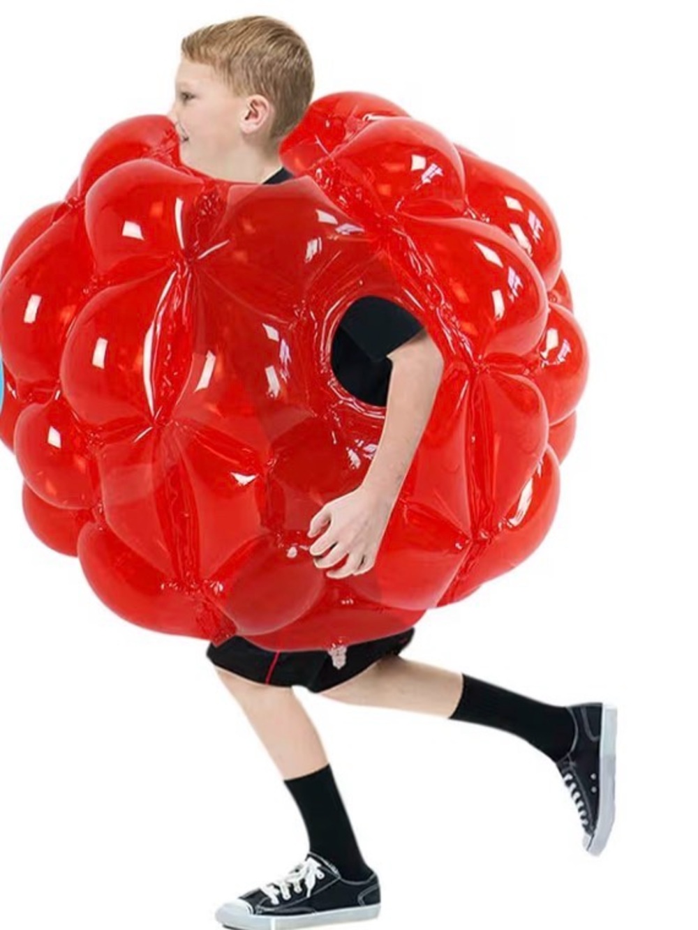Inflatable Red Bubble Ball Orb Costume